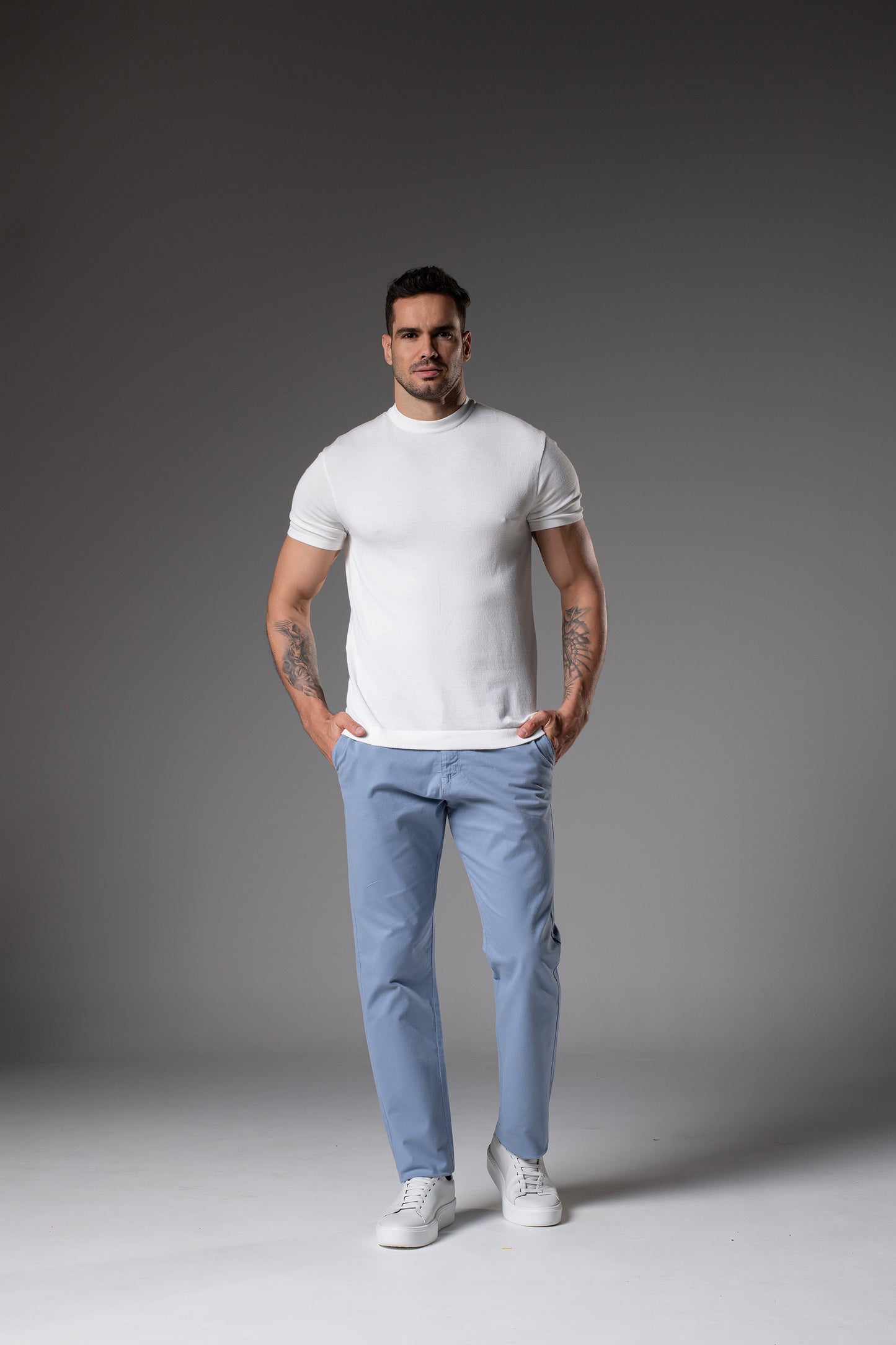 Calça Sarja Azul Claro