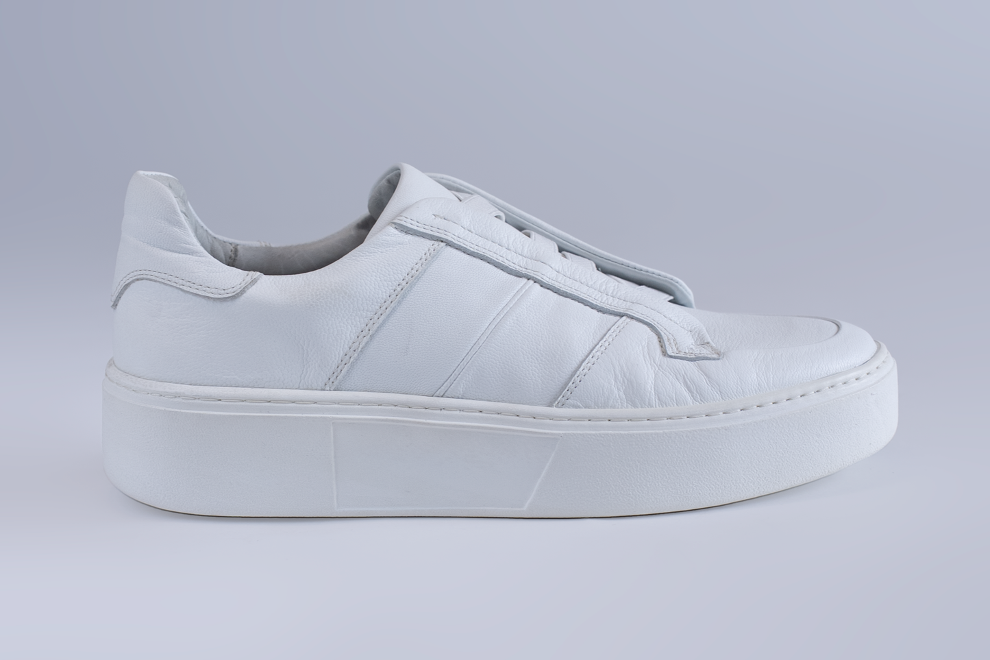 Sneaker Couro Branco