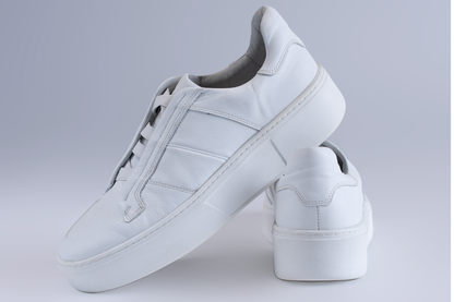 Sneaker Couro Branco