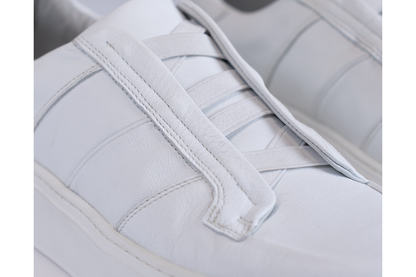Sneaker Couro Branco