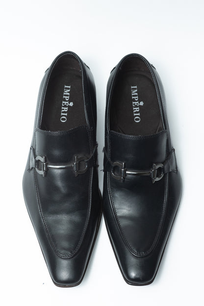 Sapato Social de Couro Adam Preto