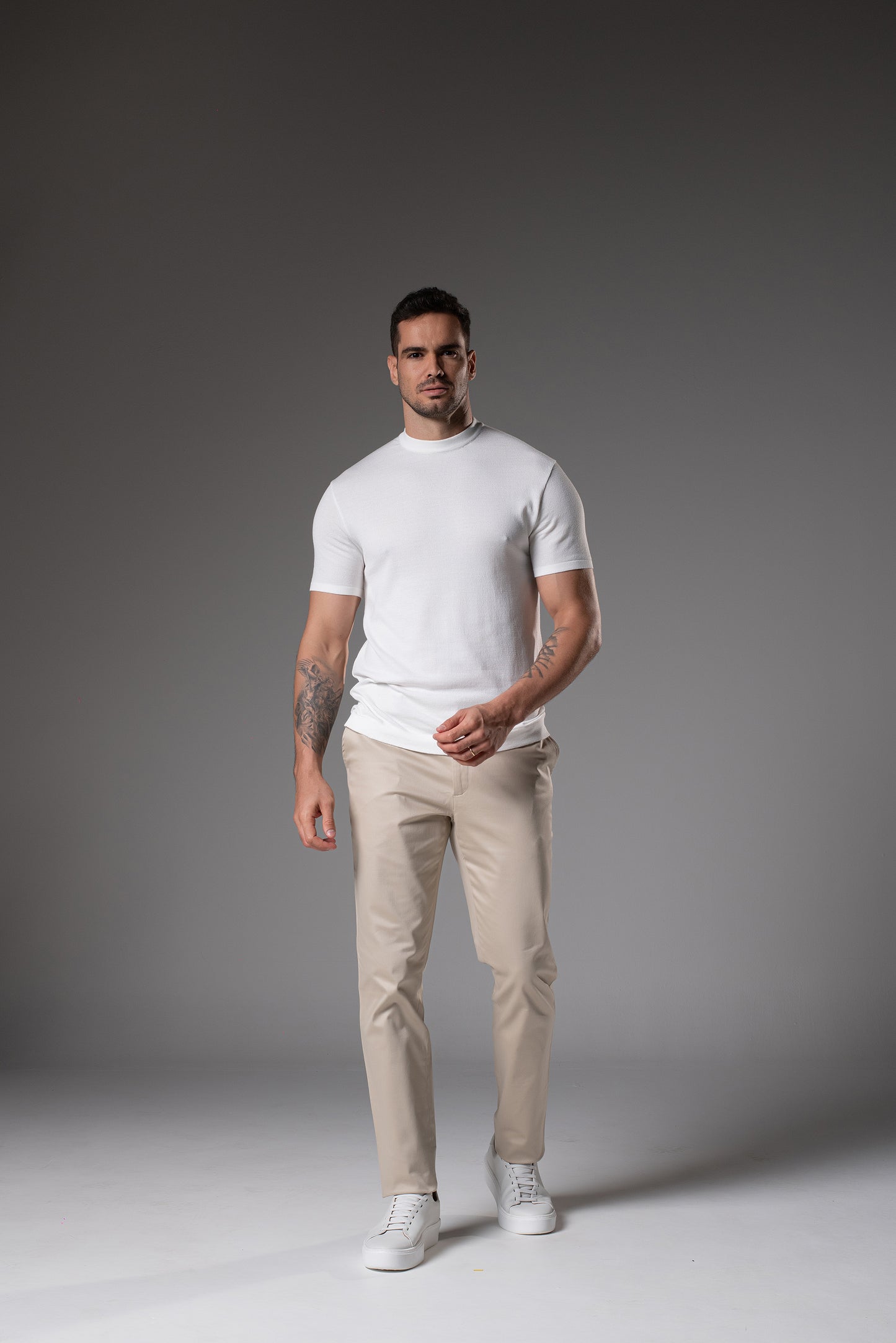 Calça Sarja bege Claro