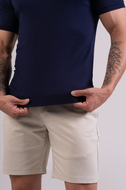 T-Shirt Tricô Canoa Azul