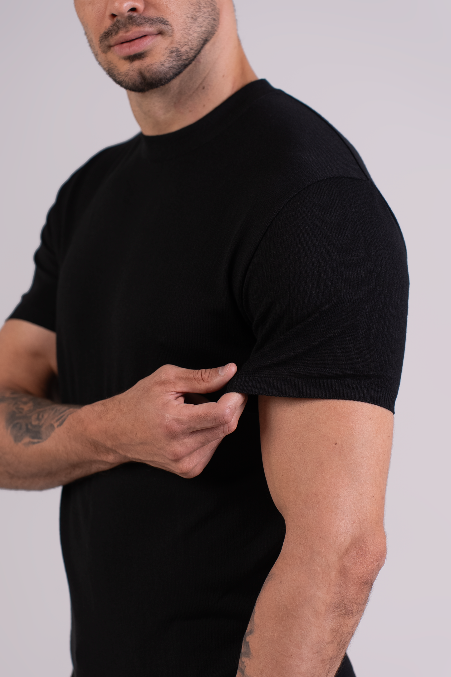 T-Shirt Tricô Canoa Preto